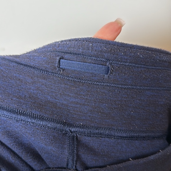 Lululemon Pants Women 6 Heathered Hero Blue Athletic Activewear Run On Jogger - Picture 6 of 12